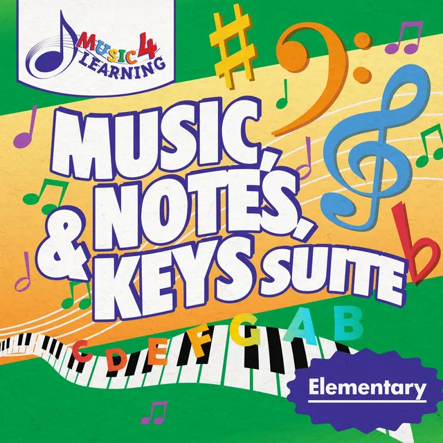 Music, Notes, & Keys Suite