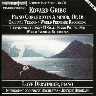 Grieg: Piano Concerto in A Minor / Larviks-Polka / 23 Small Piano Pieces by Norrköping Symphony Orchestra