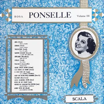 Volume III by Rosa Ponselle