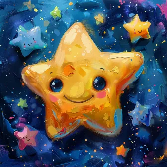 Calma Iluminada Por Las Estrellas: El Reino Del Sueño Del Bebé by Kiddie Bopper Niños