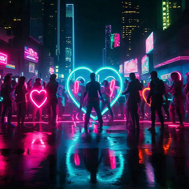 Neon Hearts