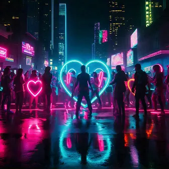 Neon Hearts by Jobun Lenny