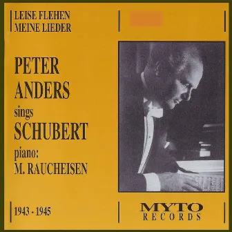 Schubert: Art Songs by Peter Anders