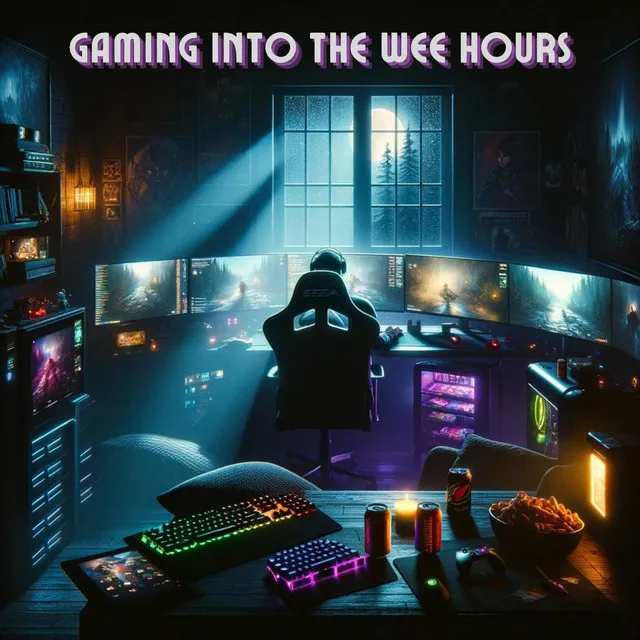 Gaming Into the Wee Hours: Late Night Marathon