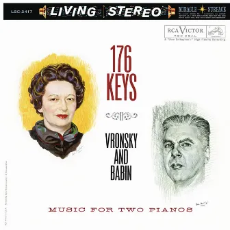 176 Keys - Music for Two Pianos by Victor Babin