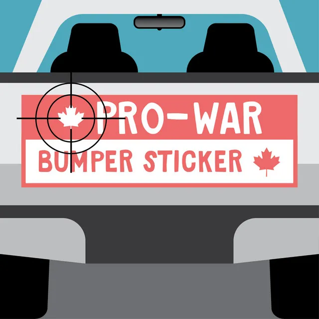 Pro-War Bumper Sticker