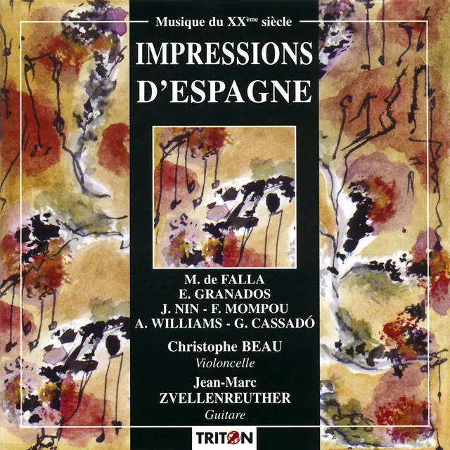 Chansons populaires espagnoles pour violoncelle et guitare: VI. Polo