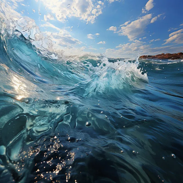 Meditación En Las Profundidades Del Océano: Ecos De Aguas Tranquilas