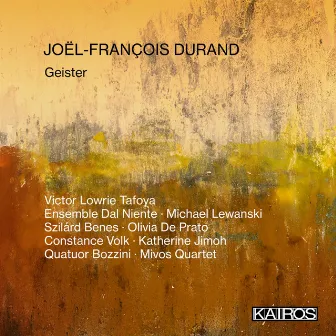 Joël-François Durand: Geister by Michael Lewanski