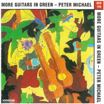 More Guitars in Green by Peter Michael