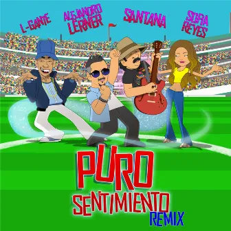 Puro Sentimiento (feat. Santana) [Remix] by Alejandro Lerner