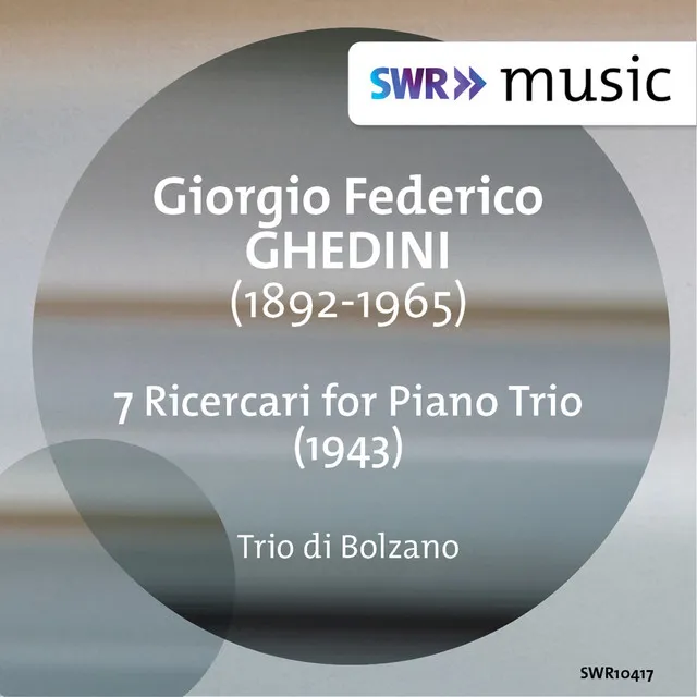 Ghedini: 7 Ricercari