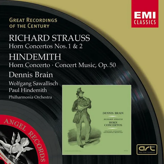 R.Strauss & Hindemith : Horn Concertos etc/Dennis Brain