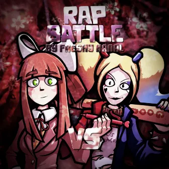 Monika Vs. Harley Quinn by Freshy Kanal