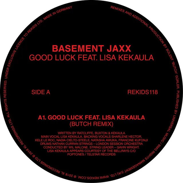 Good Luck (feat. Lisa Kekaula) - Butch Remix