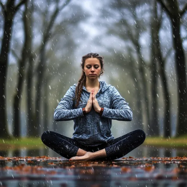 Yoga Rain: Peaceful Drizzle Symphony