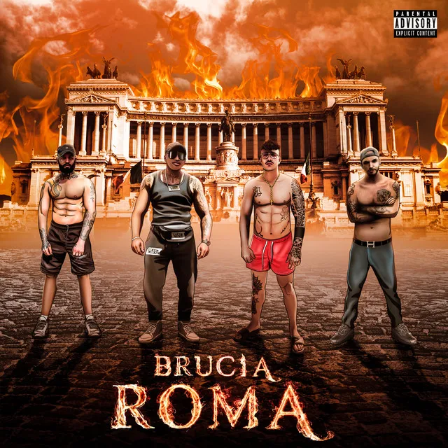 Brucia Roma