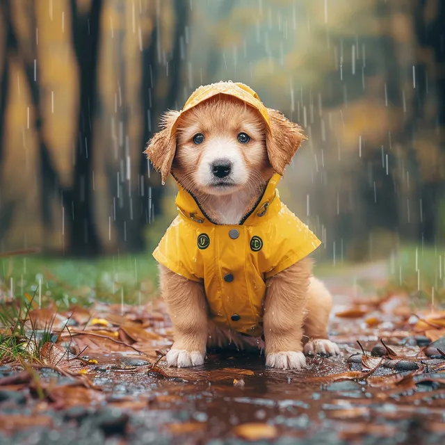 Alegría De Perros En Días Lluviosos