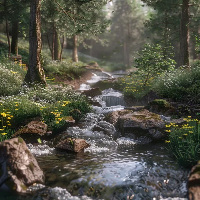 Stream Relaxation: Gentle Waters for Stress Relief