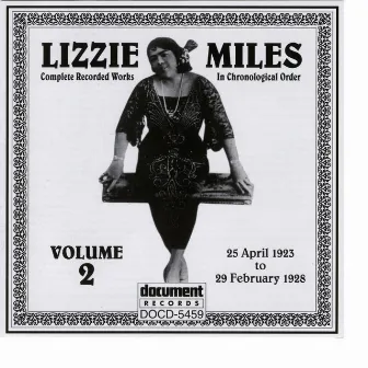 Lizzie Miles Vol. 2 (1923-1928) by Lizzie Miles