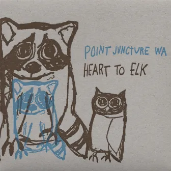 Heart to Elk by Point Juncture WA