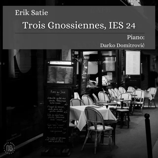 Trois Gnossiennes, IES 24: II. Avec étonnement