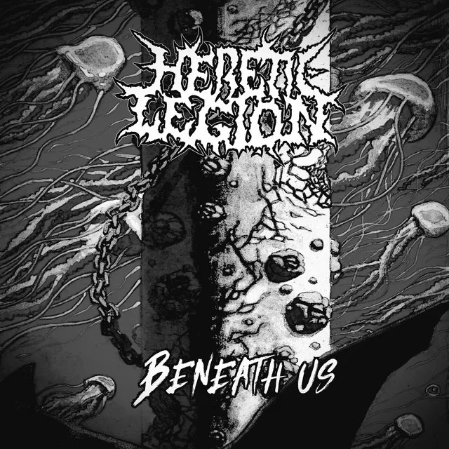 Beneath us