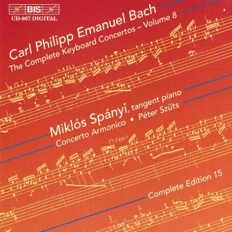 Bach: Complete Keyboard Concertos, Vol. 8 by Péter Szűts