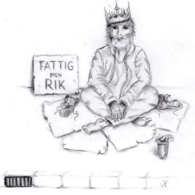 Fattig men rik