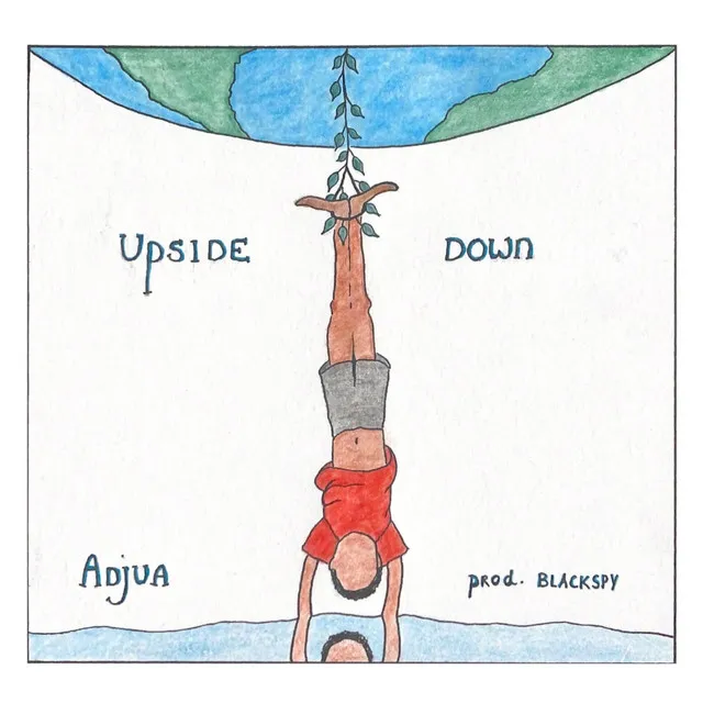 Upside down