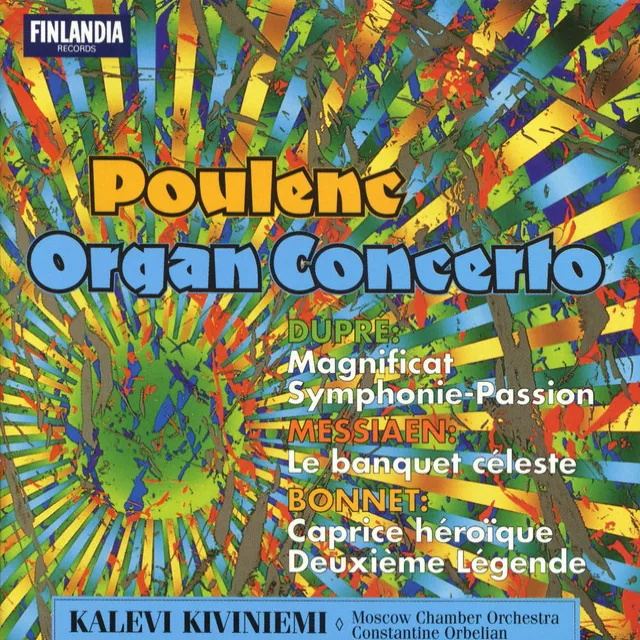 Poulenc : Organ Concerto / Dupré - Messiaen - Bonnet