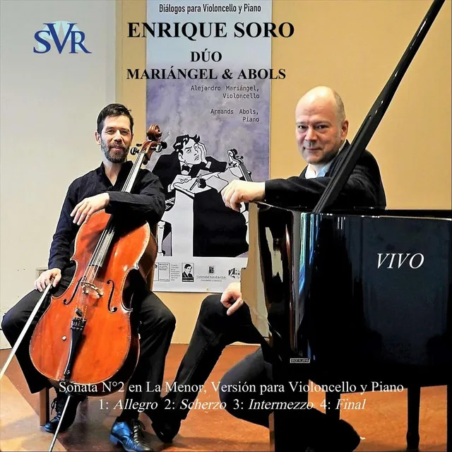 Enrique Soro: Sonata No. 2 para Violoncello y Piano