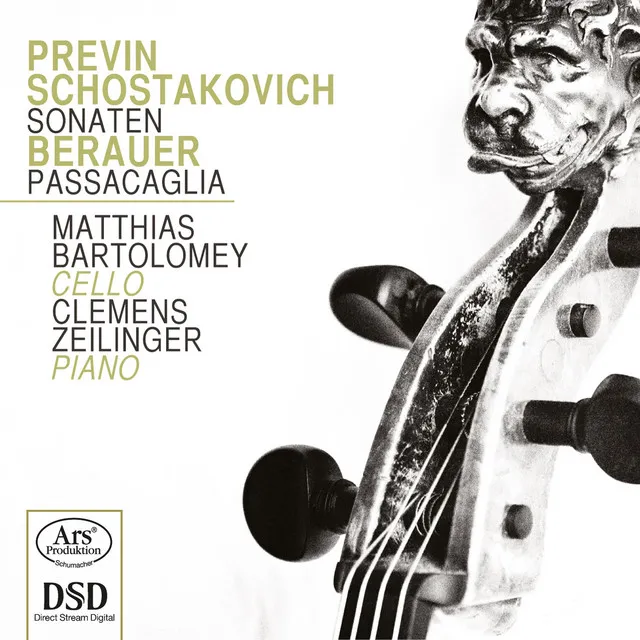 Previn, Shostakovich & Berauer: Works for Cello & Piano