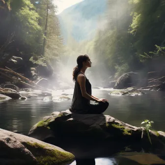 Flujo De Meditación Del Río: Armonía Serena Del Agua by Paisajes sonoros acuáticos