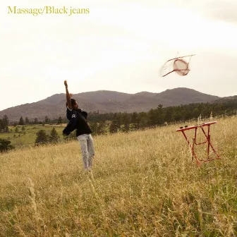 Massage/Black jeans by S.iah