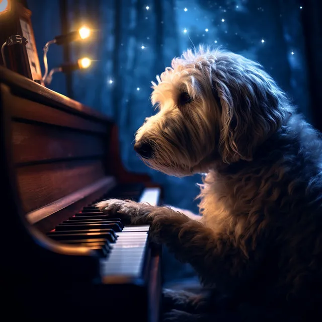 Ecos Para La Calma Del Perro: Unión Con Un Piano De Jazz Musical