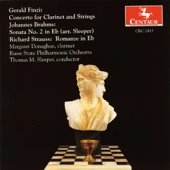 Finzi, G.: Clarinet Concerto, Op. 31 / Brahms, J.: Clarinet Sonata No. 1 / Strauss, R.: Romanze by Rousse Philharmonic Orchestra