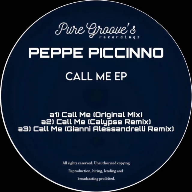 Call Me - Gianni Alessandrelli Remix