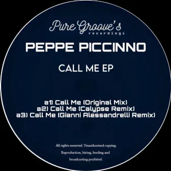 Call Me Ep by Peppe Piccinno