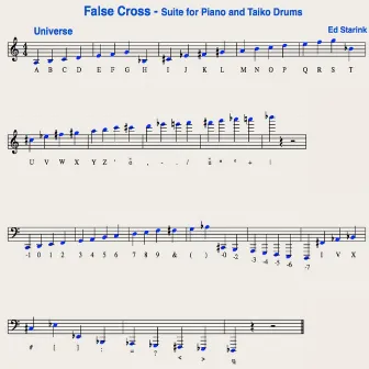 False Cross - Suite For Piano and Taiko Drums by Ed Starink