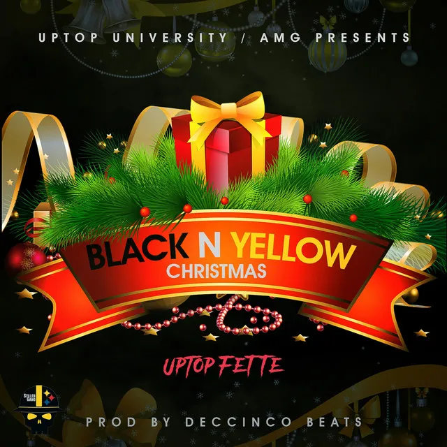 Black N Yellow Christmas