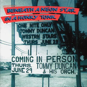 Beneath a Neon Star in a Honky Tonk by Tommy Duncan