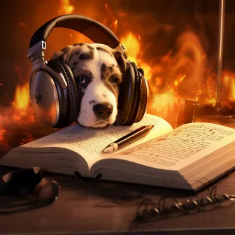 Fire Canine: Binaural Dog Melodies by The Thing About Noise