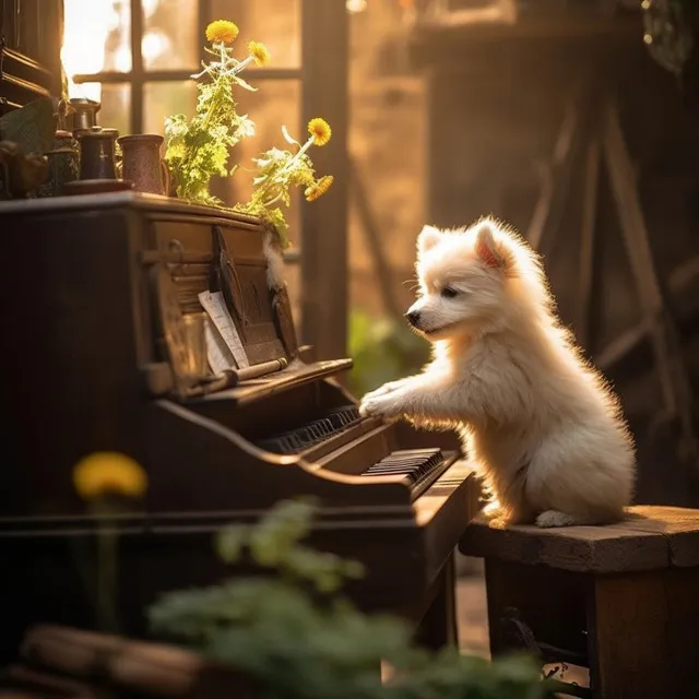 Dogs Day: Piano Playful Harmony