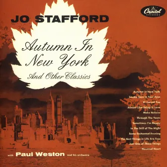 Autumn In New York by Jo Stafford