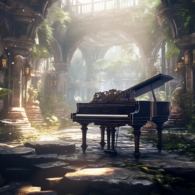 Radiant Piano Twilight Harmony