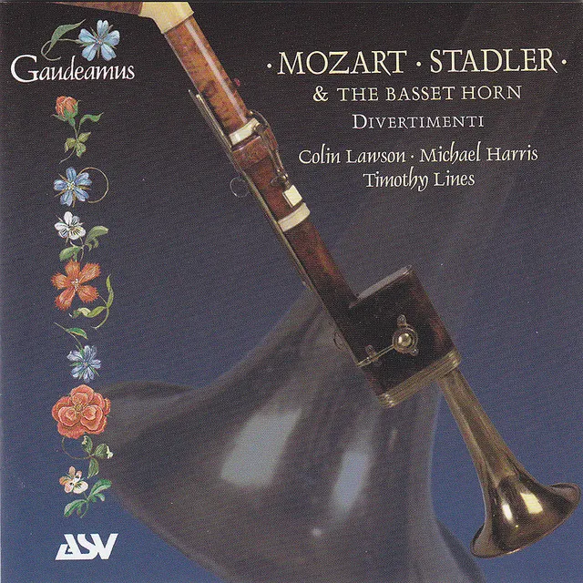 Five Terzetti for 3 basset horns: No. 2 Adagio