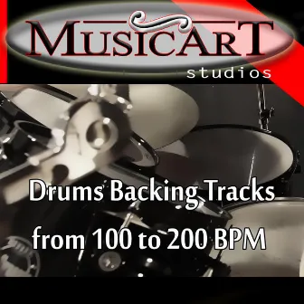 Drums Backing Tracks, from 100 to 200 bpm by MusicArt studio