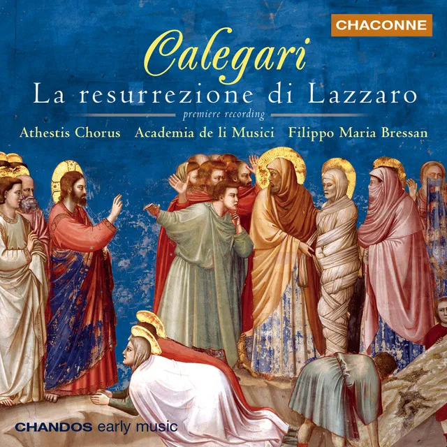 La resurrezione di Lazzaro: Piango, e nel piano innondami (Maddalena, Cristo, Chorus)