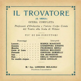 Paperback Opera: Il Trovatore GA 1930 by Ida Mannarini